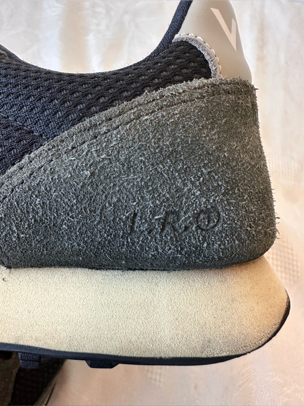Veja Rio Branco Sneakers Gray Suede Black Mesh Slip On Sneakers Women’s 8 - Picture 12 of 16
